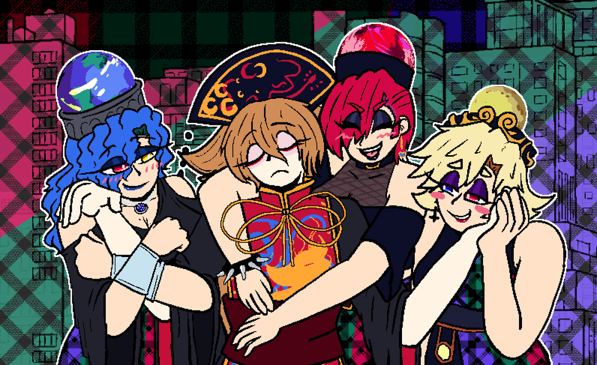 YOKU_YUKIHIME's tweet photo. thats wife. my wife. hi hecatia hi.  helooooooo hi. heyaaa. im junko from touhou https://t.co/1NaEoyFQDL