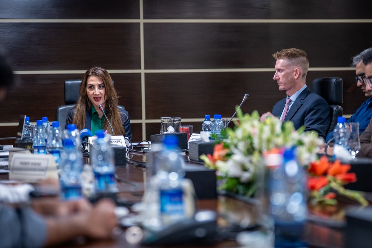 USCGLahore's tweet photo. As the United States marks 250 years of independence, artificial intelligence represents the next chapter in a long tradition of American innovation built on limitless freedom, ingenuity, and collaboration. 

Continuing that conversation, U.S. Chargé d’Affaires Natalie Baker joined a dynamic group of academics, business leaders, and media representatives in Lahore to explore how American innovation is shaping the future of AI and what it means for Pakistan's growing innovation ecosystem. 

Partnerships between 🇺🇸 and 🇵🇰 institutions, businesses, and innovators can unlock new opportunities and drive shared prosperity under the Trump administration’s leadership. #USAinPakistan #Freedom250