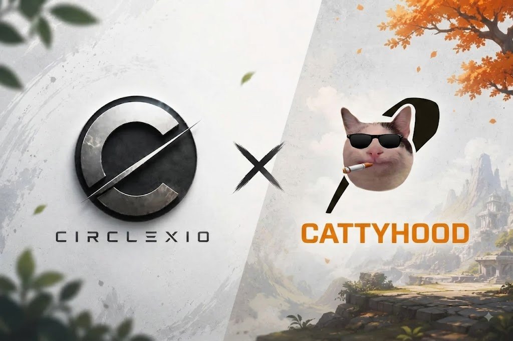 Circlexio's tweet photo. Another big one for Circle 

Happy to announce our collab with @Catty_hood Still early  but we're already putting things in motion and there’s a lot more to come.

Just getting started. https://t.co/kewvtDhF3C