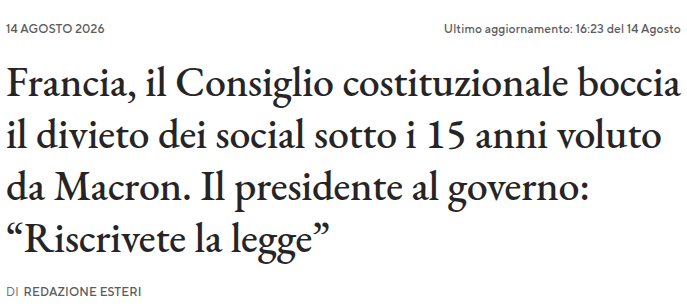 Giovanni1169h's tweet photo. Un altro Stop alla Von Der Pfizer e ai suoi michetti
"Limita la libertà di espressione dei cittadini"
Ma è proprio quello che vogliono ottenere
Questa U€ è una gabbia, come dobbiamo spiegarlo?
#ITAexit https://t.co/b5XRNUij6P