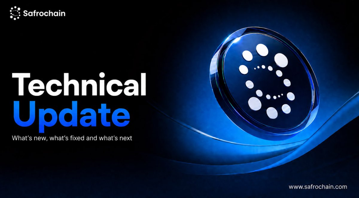 safrochain's tweet photo. Safrochain Technical Update :

Safrochain Hub on Android
Now live on Google Play as an alpha for the next 14 days. iOS version coming soon.

Testnet IBC is back online
Safro to Osmosis and Safro to Noble transfers are active again. Docs: IBC transfers.

Mainnet status
safrochain-1 is live and in sync.

Wallet connection
You can now connect the EightSaf wallet directly to the Safrochain Hub.

Hub dApps
UI refresh is up at https://t.co/ILpVdBbmTn. 
List your dApp via SafroDappList.

Nairobi Blockchain Center
Safrochain and the Nairobi Blockchain Center are advancing a partnership focused on builders, education, and Web3 adoption in the region. More details soon.

Thank you to our validators, builders, and community for building with us.