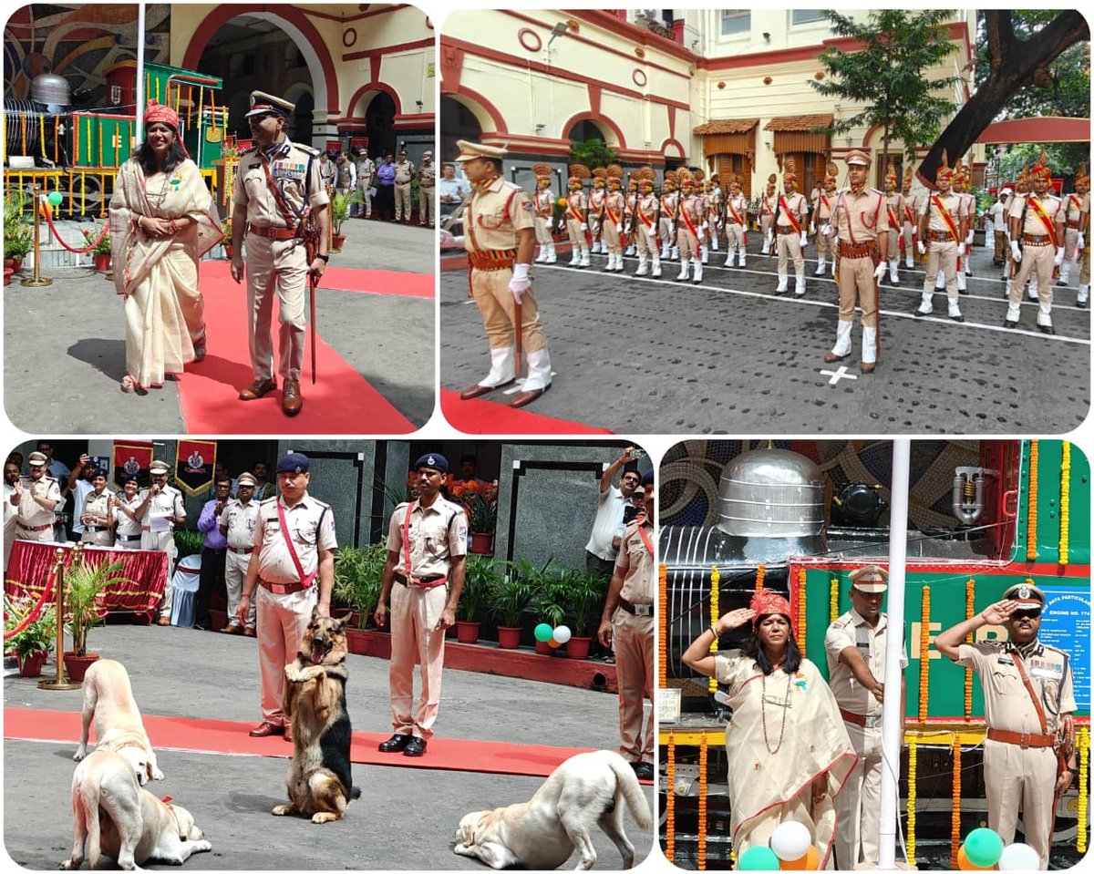 ErRpf's tweet photo. On 15.08.2026,
🇮🇳 Celebrating 80 Years of Independence! 🇮🇳
Eastern Railway proudly celebrated the 80th Independence at Fairley Place, Kolkata, with patriotic fervour and pride.
#IndependenceDay #80YearsOfIndependence #HarGharTiranga
@RPF_INDIA
@RailMinIndia https://t.co/2dQ65Uyz63