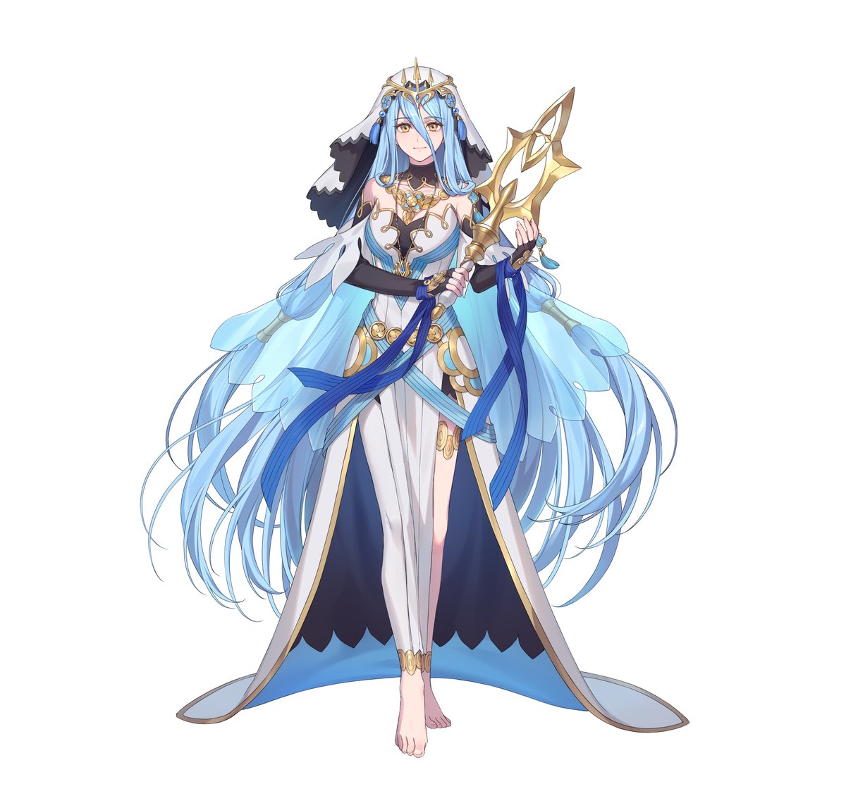 FE_Heroes_EN's tweet photo. Meet Azura: Lady of Reflection from the #FireEmblem Fates games. Songstress with an unusual connection to Nohr, Hoshido, and Valla. Overcomes fate through her bonds with people and sings with sublime clarity. #FEHeroes

https://t.co/iz6wv8TfFd https://t.co/jU8HZKU42y