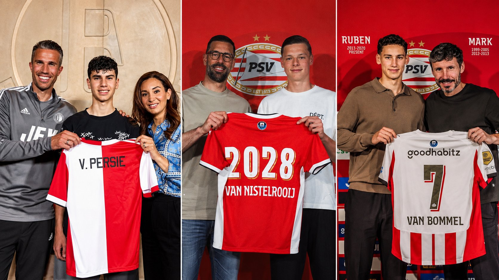 🇳🇱 Depuis le début de la saison 2026-2027, trois enfants de légende né...