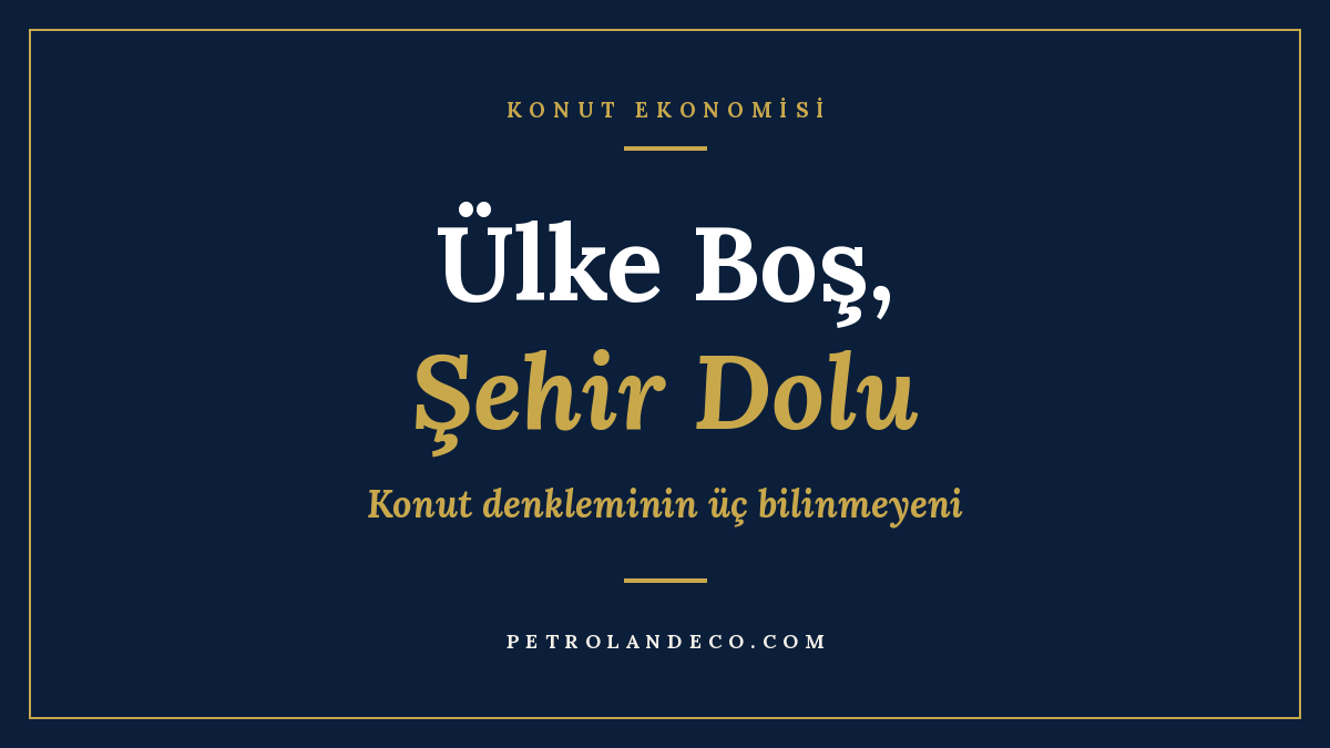 petrolandeco's tweet photo. Ülkenin sadece %3-4'ü yapılaşmışken konut neden bu kadar pahalı?
Konut sayısı artarken hanehalkı konut sahipliği nasıl düşüyor? Yeni yazımda, yirmi yıldır yanlış kurulan soruların yerine doğru soruları koymaya çalışıyoruz. 

Konuyu en geniş şekilde ele almanın faydalı olacağını düşünüyorum. 
Eski çalışmalarımı da güncelleyerek bütün bir konuyu birlikte ele aldık. 

Ev sahipliği oranı düşerken kim evini kaybetti? Hiç kimse. Peki o zaman oranı ne düşürdü?

Hanelerin küçülmesi tek başına kaç milyon ilave konut ihtiyacı yarattı?

Türkiye'nin yüksek ev sahipliği oranı nereden geliyordu ve o kanal ne zaman kapandı?

Nüfusun yüzde 93'ü gerçekten şehirli mi, yoksa bu bir belediye sınırı hikâyesi mi?

Ne ev sahibi ne kiracı olan yüzde 15 kim ve neden büyümüyor da yerinde duruyor?

Yirmi beş yaşındaki bir insan neden hâlâ ebeveyninin evinde?

Milyonlarca konut boş mu, yoksa boş konut sayısını ölçen bir yöntemimiz mi yok?

Yüksek mülkiyet oranı bir zenginlik göstergesi mi, yoksa tam tersi mi?

Ülkede toprak kıt değilse, kıt olan tam olarak nedir?

İmarı neden parsel parsel açıyoruz da koridor koridor açmıyoruz?

Haneler tek kişiliğe kayarken piyasa neden hâlâ iki artı bir üretiyor ve küçük konutun önünde hangi kural duruyor?

Emeklilik fonlarında biriken iki buçuk trilyon lira, tüm konut kredilerinin üç katıyken neden konut finansmanına bağlanmıyor?

Ve hepsinin üzerindeki soru: enflasyon inmeden mortgage piyasası kurulabilir mi, kurulamazsa ucuzlayan kredi konut mu üretir yoksa yalnızca fiyat mı?

Tam metin:

https://t.co/uJzixwJtyG

Türkiye'de konut tartışması yirmi yıldır aynı cümlenin etrafında dönüyor: bu kadar konut yapıldı, peki neden daha az insan ev sahibi oldu? 

Soru güçlü duruyor, çünkü içinde bir yanlışlık duygusu taşıyor. Oysa bu soru cevabı verilemediği için değil, yanlış kurulduğu için yanıtsız kalıyor. Ev sahipliği oranı bir kesirdir ve o kesrin paydası, son yirmi yılda Türkiye'nin en hızlı değişen büyüklüğü oldu..... 

https://t.co/uJzixwJtyG