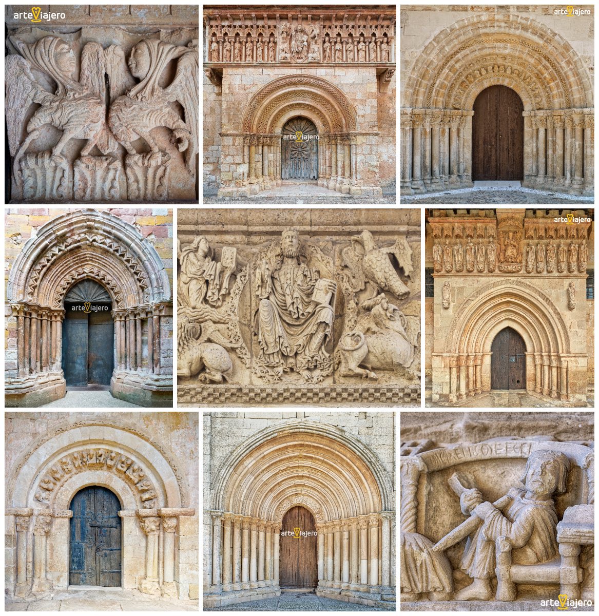 arteviajero_com's tweet photo. Hoy os presento una selección de portadas románicas de la provincia de Palencia que bien merecen un viaje. Por si no las conocéis os dejo un enlace con cada obra y las ubicaciones. ¡Disfrutad! ⬇️⬇️⬇️
https://t.co/nByQ6BMfGu
#BuenosDias #FelizDomingo https://t.co/8w5xmwjvlh