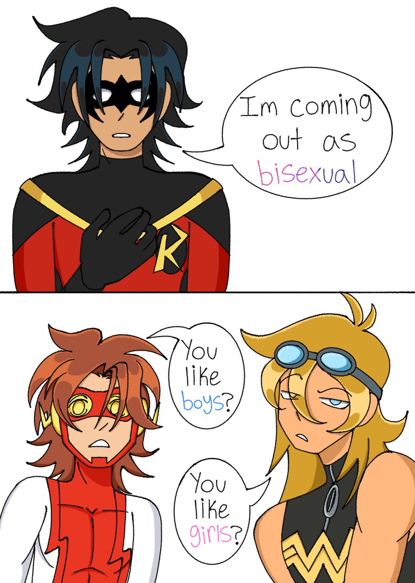TimDrakeLabubu_'s tweet photo. I thought this fit them

#TimDrake #BartAllen #CassieSandsmark https://t.co/NPeowPMwl1