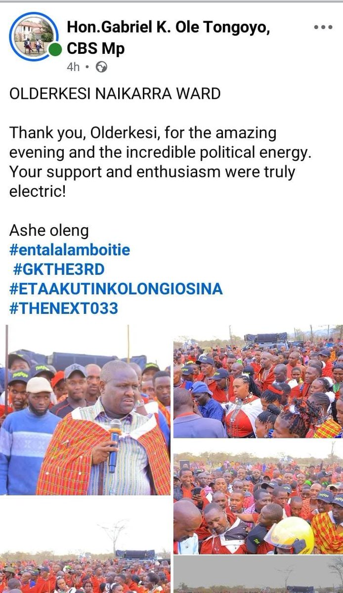 moses_sankok's tweet photo. One man army. Taking Narok county politics by storm. His name, Gabriel Koshal ole Tongoyo.
@GKTongoyo .
@WilliamsRuto .
@UDAKenya https://t.co/hFvR8Y2EtN