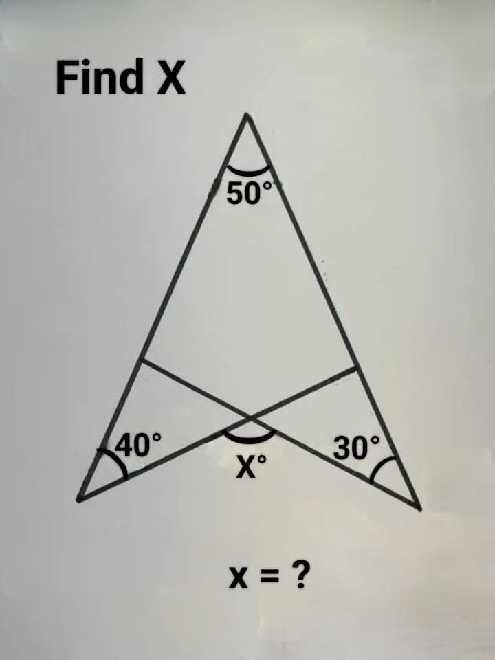 Anamta_ali_'s tweet photo. 0.001% people will be able to find the value of X..

Try your skills here https://t.co/IcVWUrGLsa