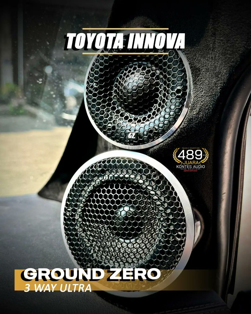 Audio_Peredam's tweet photo. #Innovationcaraudio
#Innovationcaraudiotoyotainnova
.
#audiomobilpremium
#audiomobiljakarta
#audiomobiljakartabarat
#audiomobiltangerang
#audiomobilbsd
#paketaudiomobil
#upgradeaudiomobil
#caraudioinstallation
#toyotainnova
#audiotoyotainnova
#groundzero
#accuton https://t.co/sDJKaXoFVV