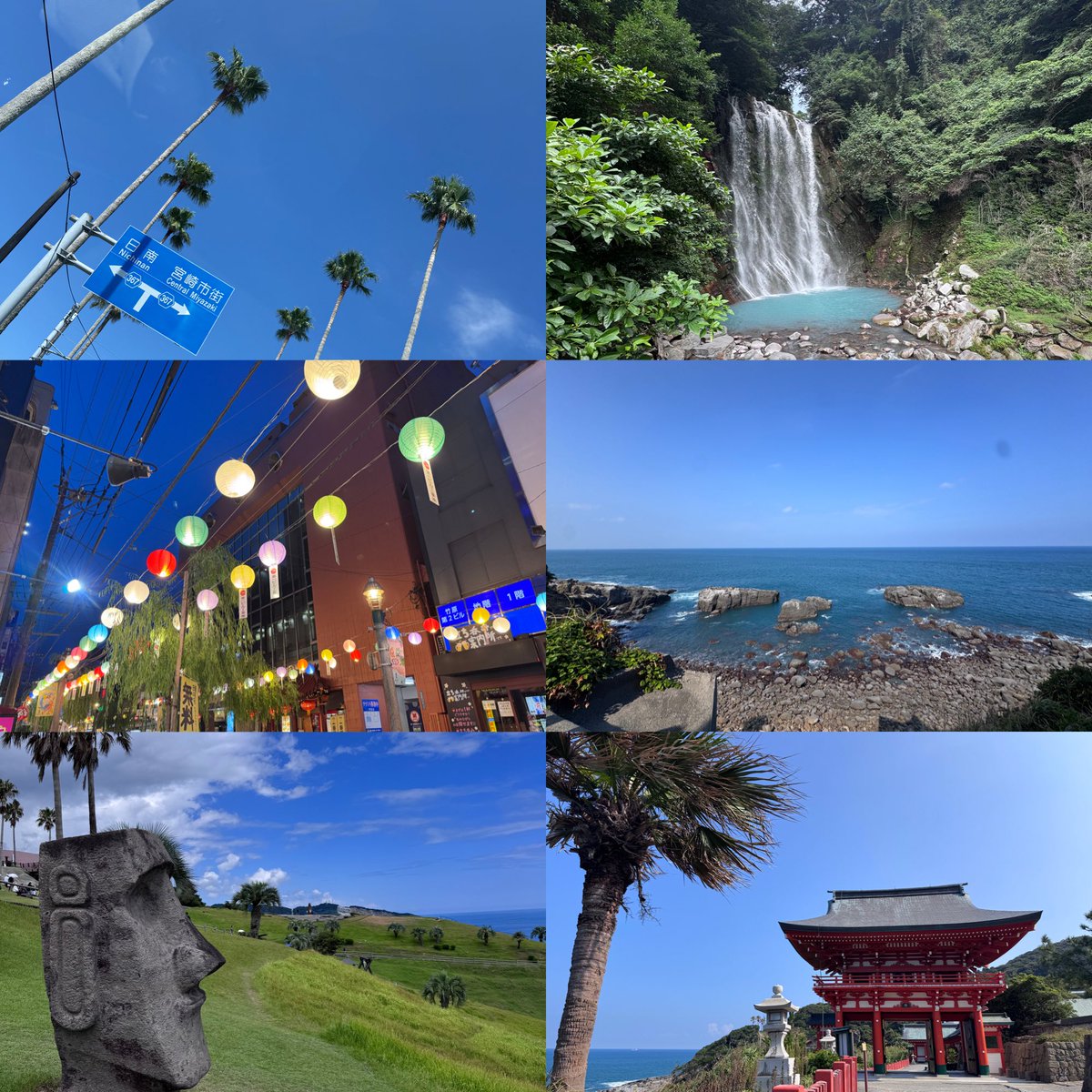 mopohcs's tweet photo. 一足先に宮崎行ってきました🌴
景色もご飯もめちゃくちゃ最高だた✨
また好きな街が増えました🫶🏻 https://t.co/SVlt17kP4r