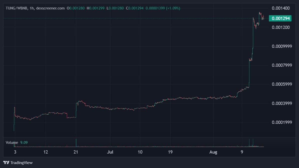 TungeTungSahur's tweet photo. A good morning candle🕯️ to the commanders of the galaxy and to the community of bnbchain.
This is just a preamble of what is yet to come.
Hangon tight commanders 💪
#Tungnova https://t.co/Fc3bpCvlEu