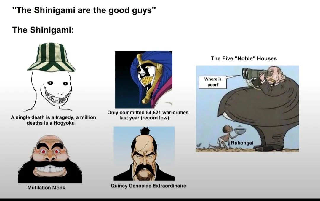 kondak321's tweet photo. The Shinigamis really got protagonist privileges https://t.co/lUWxuJ80jH
