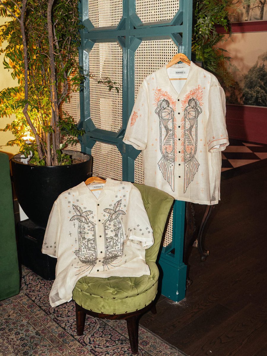 rjcsantos's tweet photo. Kinda chic to be commissioned by Adidas to design a custom barong for an NBA star. https://t.co/qG87yLlgIG