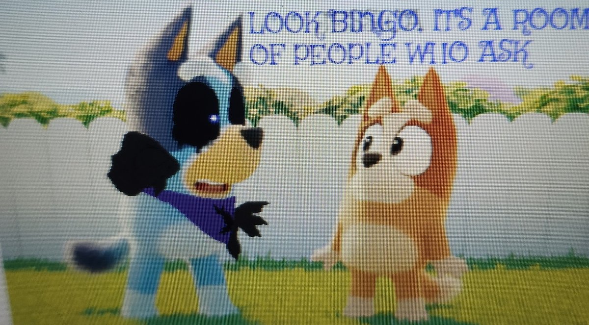 LoganM55540's tweet photo. Me when someone said the bluey movie trailer is trash #bluey #2011x https://t.co/GxMSpZRarP