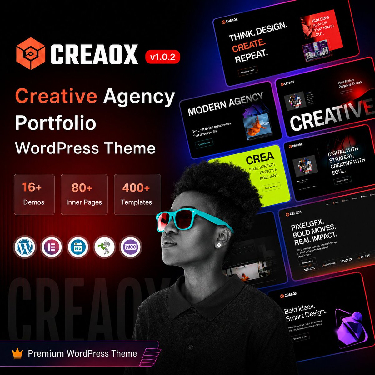 wprstheme's tweet photo. CREAOX – Creative Agency Portfolio WordPress Theme!

Build a bold, modern, and professional creative agency website with CREAOX v1.0.2

16+ Ready Demos
80+ Inner Pages
400+ Templates
Elementor Powered
WPML Compatible

#CREAOX #WordPressTheme #CreativeAgency #WordPress #RSTheme https://t.co/64uzxgcfJx