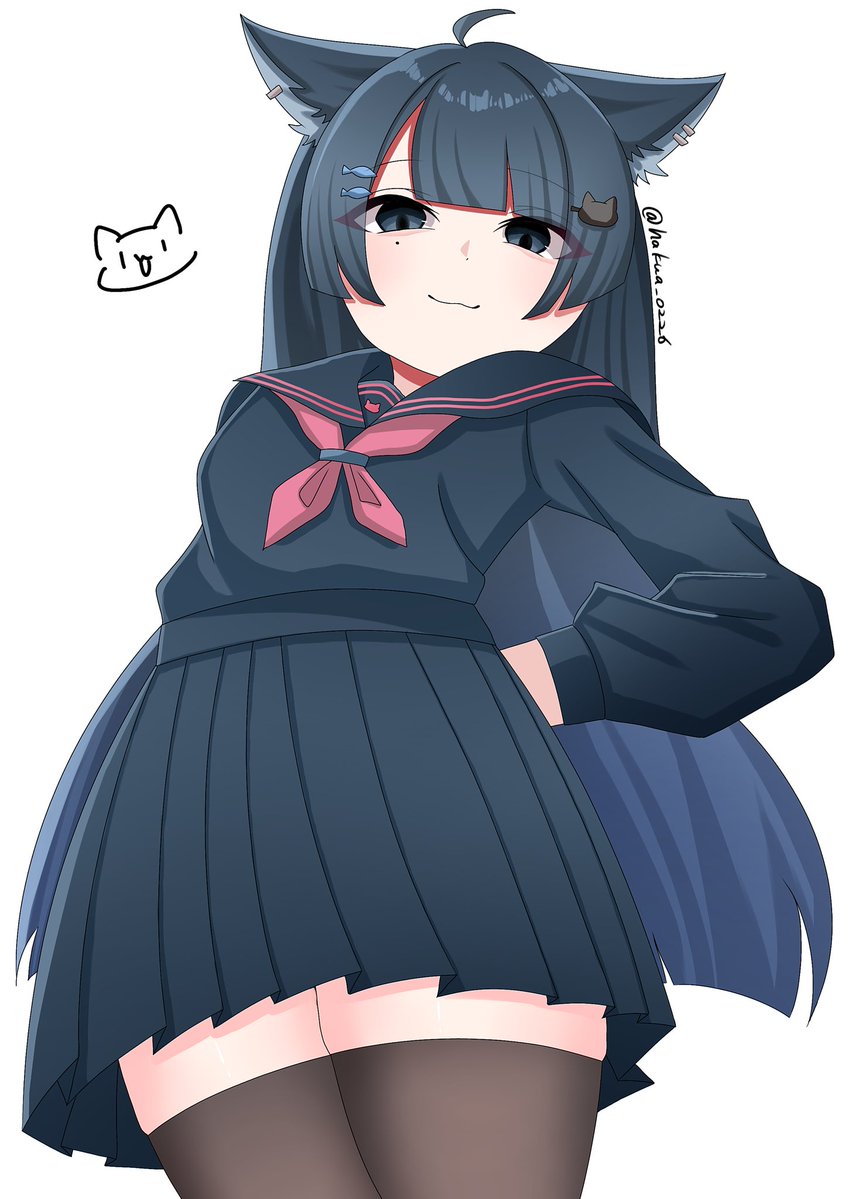 hakua_0226's tweet photo. 🐈‍⬛
#イラスト https://t.co/MFLM9DVoOH