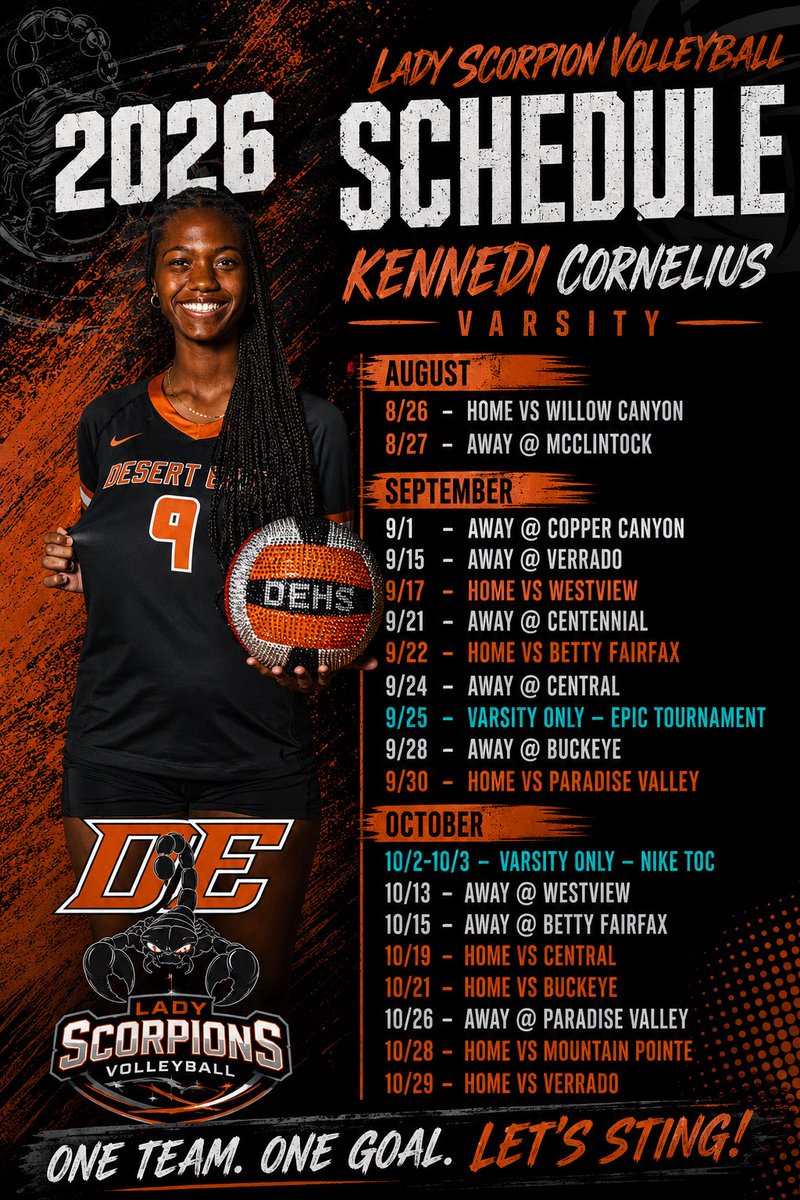KennediCor44431's tweet photo. #VolleyballGirls #NikeToc #CollegeProspect #MiddleBlocker #StudentAthlete #DesertEdge #Varsity https://t.co/qwFUTK8c6F
