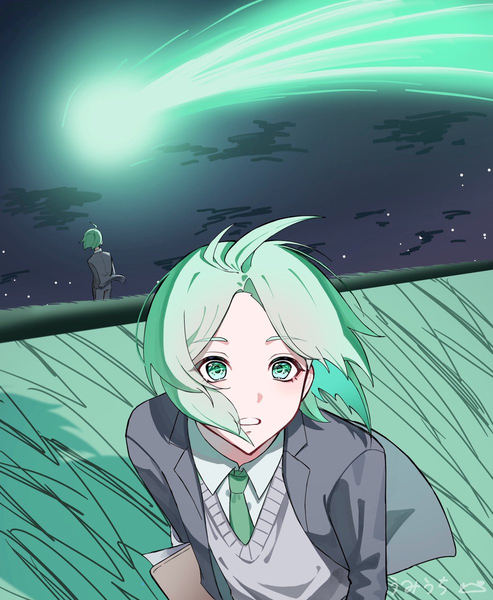 Chromo_dridid's tweet photo. #宝石の国　？　#イラストㅤㅤㅤ
別世界的な？フォスの制服が描きたかっただけ https://t.co/vvGJxtkCI7