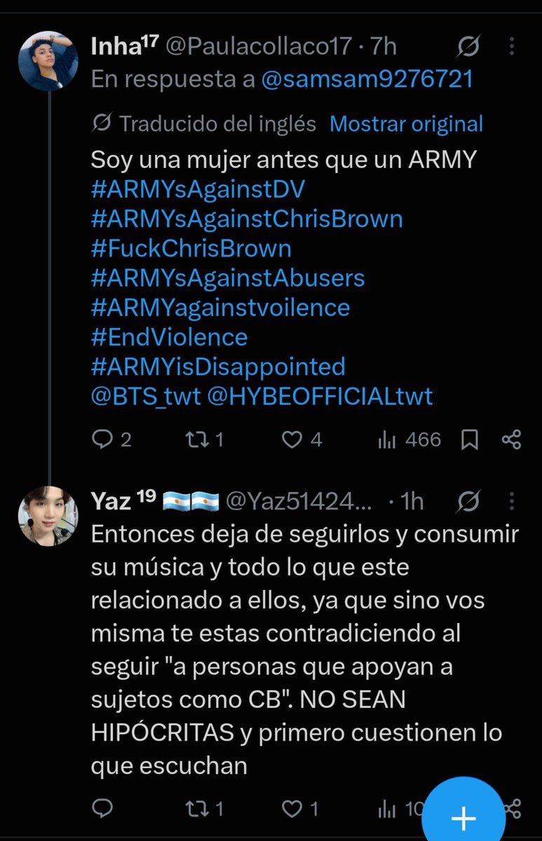 pepii007's tweet photo. Que pena dan las personas cegadas por el fanatismo. Así como a algunas les queda grande el ot7, a muchas otras les queda grande la palabra army. Cuestionar a tus favs no te hace menos army, ellos escribieron "They don't know about us" y medio army pensó que se referían a los haters...