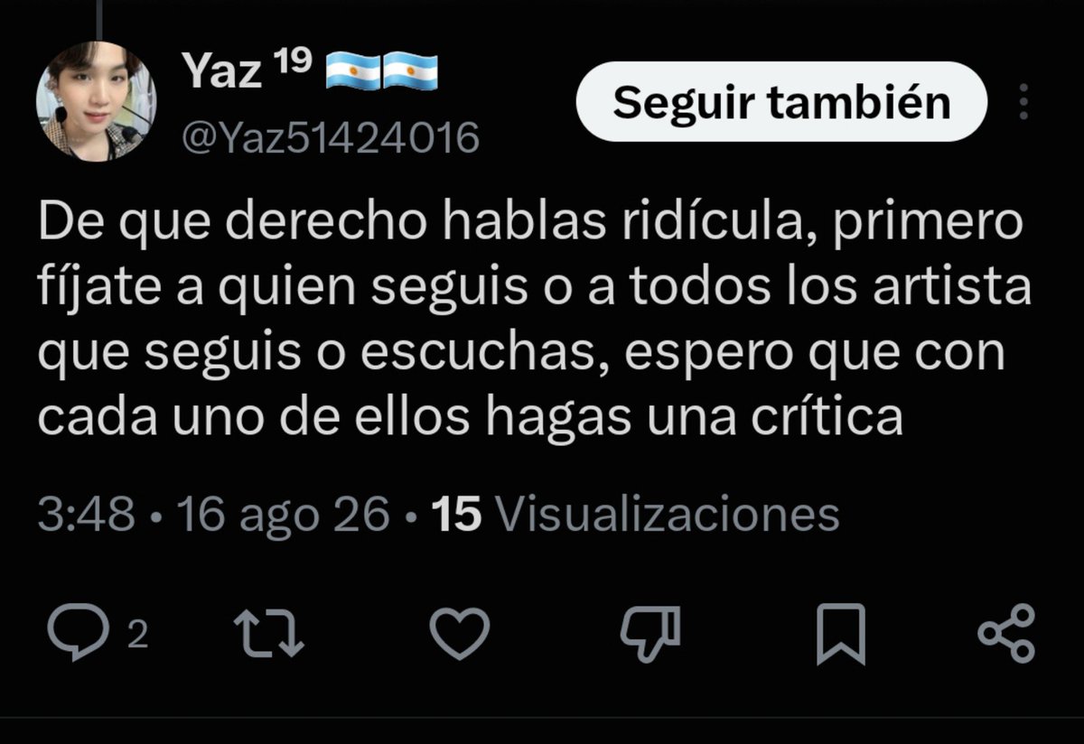 pepii007's tweet photo. Que pena dan las personas cegadas por el fanatismo. Así como a algunas les queda grande el ot7, a muchas otras les queda grande la palabra army. Cuestionar a tus favs no te hace menos army, ellos escribieron "They don't know about us" y medio army pensó que se referían a los haters...