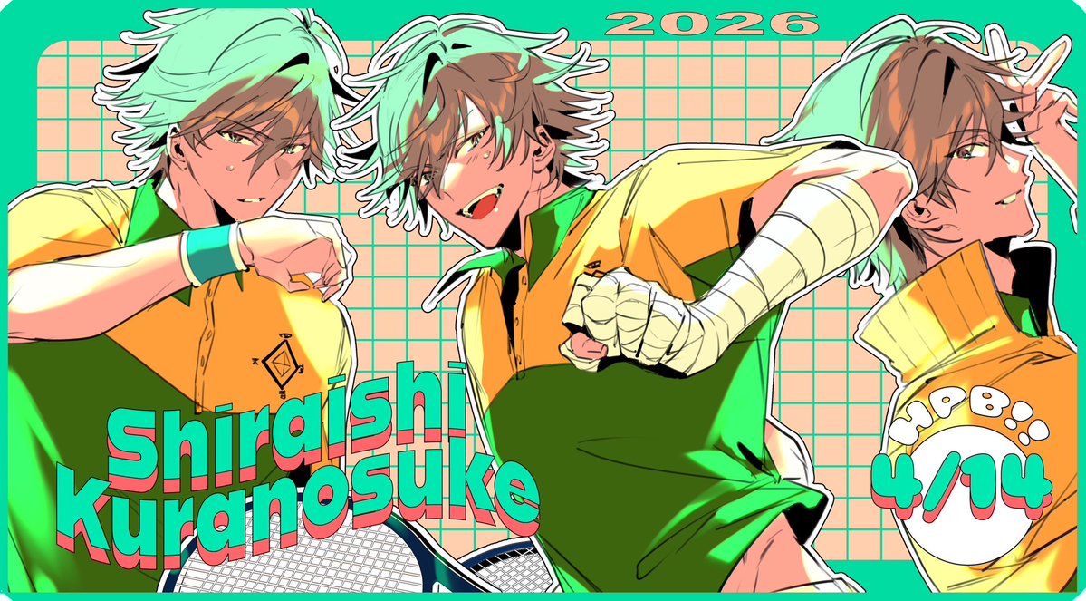 BeF029's tweet photo. 不定期で🎾描いてます‼️お友達欲しいです🙋⤴️
ｼﾗｲｼ中心に結構色々描きます✍😸🎶

#テニプリ絵描きさんと繋がりたい
#テニプリ好きさんと繋がりたい
#日曜日突然のテニプリテニミュフォロー祭 https://t.co/5R2S70rX3a