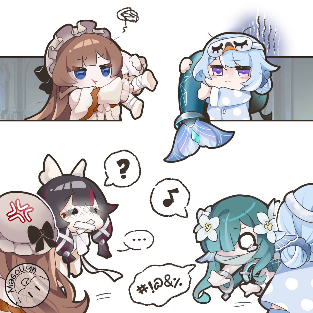 masollyn's tweet photo. When good night Ilullabies went wrong
.
.
.
#genshinimpact #genshin #columbina #sandrone #vodyanitsa https://t.co/SxMNCsahVL