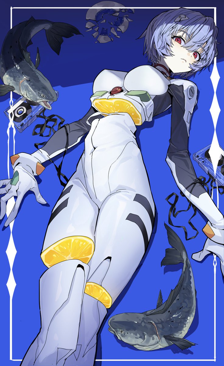 chamchamshia's tweet photo. REI #Evangelion https://t.co/R77TqgV7KW