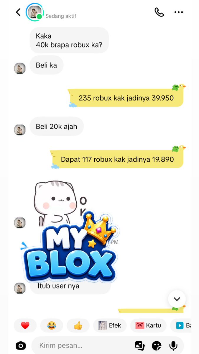 Mybloxstore's tweet photo. 30. Orng yang sama di no 29 https://t.co/IftvZwxFHd