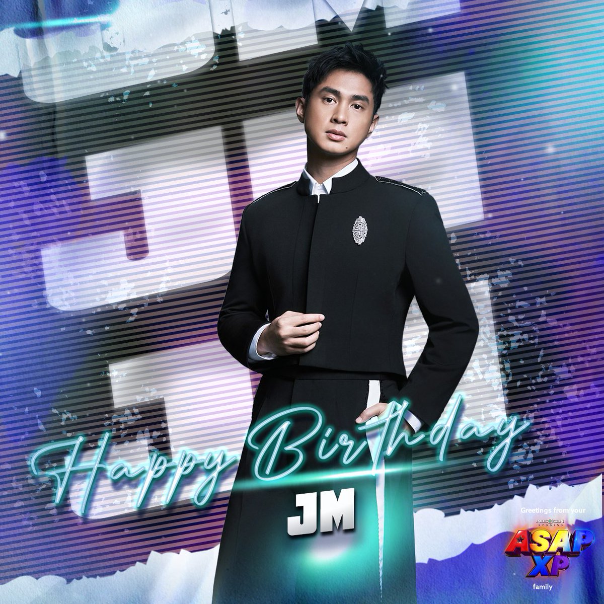 ASAPOfficial's tweet photo. Happy Birthday, JM Ibarra! 🎉💙

Wishing you a day filled with love, laughter, and all the happiness you deserve! May this new chapter bring you more exciting opportunities, and dreams coming true. ✨

Keep shining, keep inspiring, and keep being your amazing self! Here’s to more blessings, milestones, and reasons to celebrate. 🥂🎂

Happy Birthday, JM! We’re cheering you on every step of the way! 💙✨

Cheers from your ASAP XP Fam!