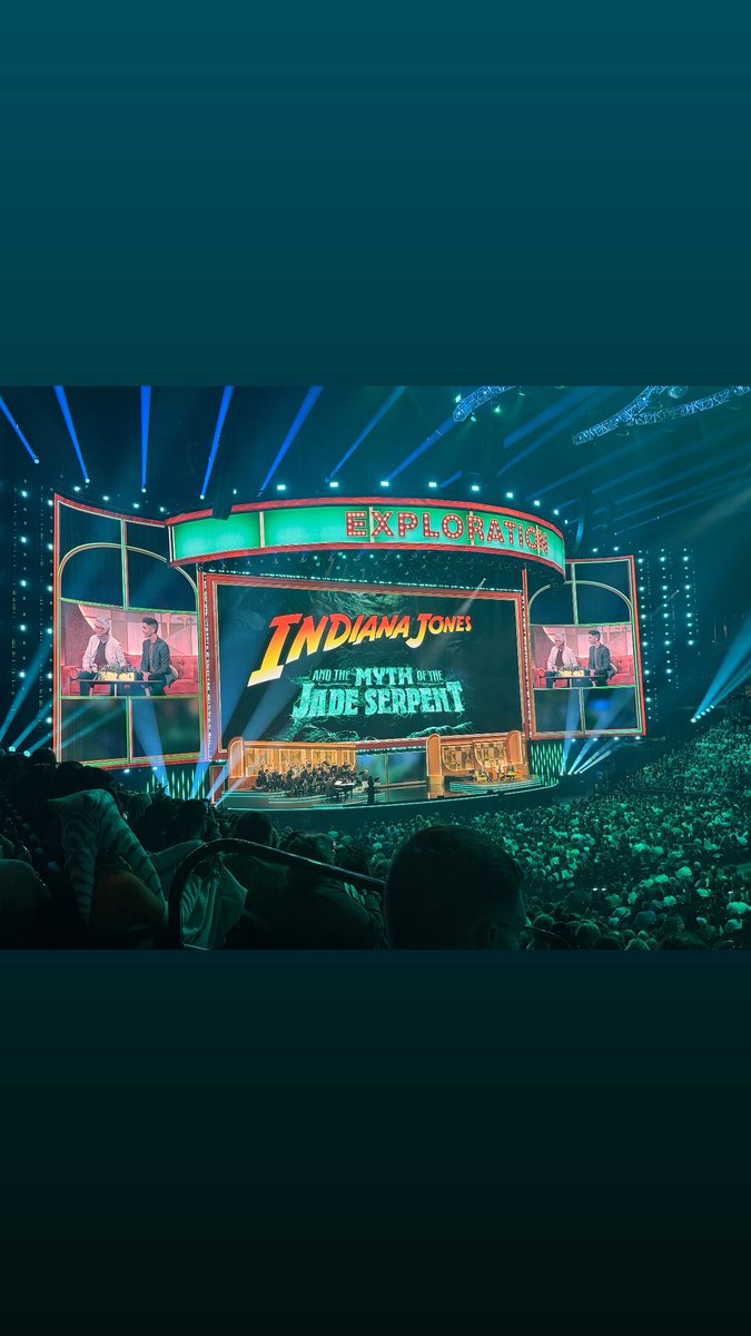 MiceChat's tweet photo. WDW’s Indy ride will feature Harrison Ford, and will be called Indiana Jones and the Myth of the Jade Serpent. Now, can they fix the ball in the stunt show? https://t.co/B8yN0re6lr