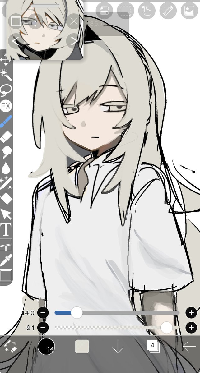 arak_sann's tweet photo. 立ち絵を描いている https://t.co/Aku4gQxWyP