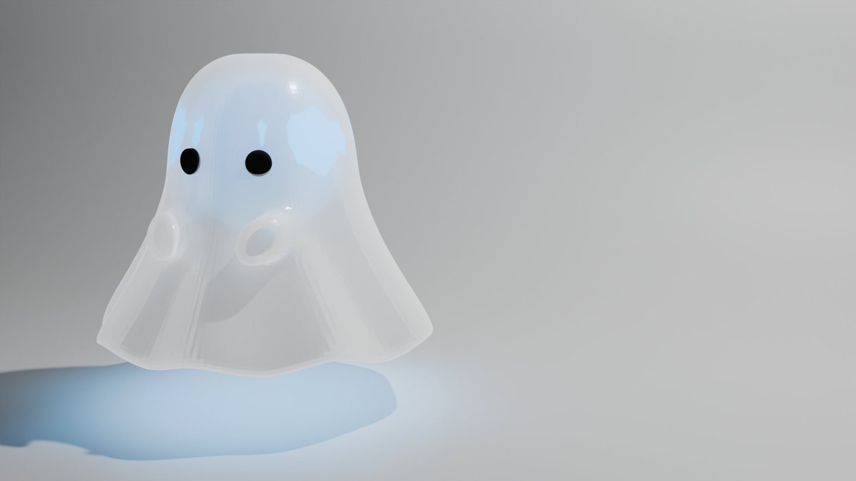 mea0002's tweet photo. 昨日つくったおばけ👻みて
#blender初心者 https://t.co/zSKsCyuR6C