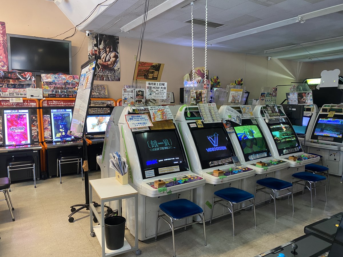 fanta_sistan's tweet photo. To arcade fans around the world: meet Fantasista, an independent arcade in Okayama, Japan, where timeless classic legends and the latest video games live side by side!

Marking our 25th year in 2026 and looking ahead to our big anniversary next year, we just want more people to know we're here.
#Fantasista #Arcade #FightingGame