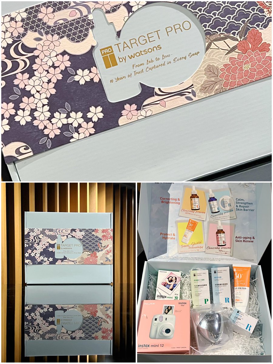 licsonsam88's tweet photo. TARGET PRO by Watsons 🟩 TARGET PRO 肌膚專研 · 屈臣氏 - 迎來 10 週年慶!~ 😊 #SAM老師 #SAM美妝肌地 #watsons屈臣氏 #屈臣氏watsons #watsons #屈臣氏 #watsonstaiwan #TargetProbyWatsons #TargetProbywatsons10週年 #TargetPro肌膚專研 #skincare https://t.co/yYw6fDMhp5