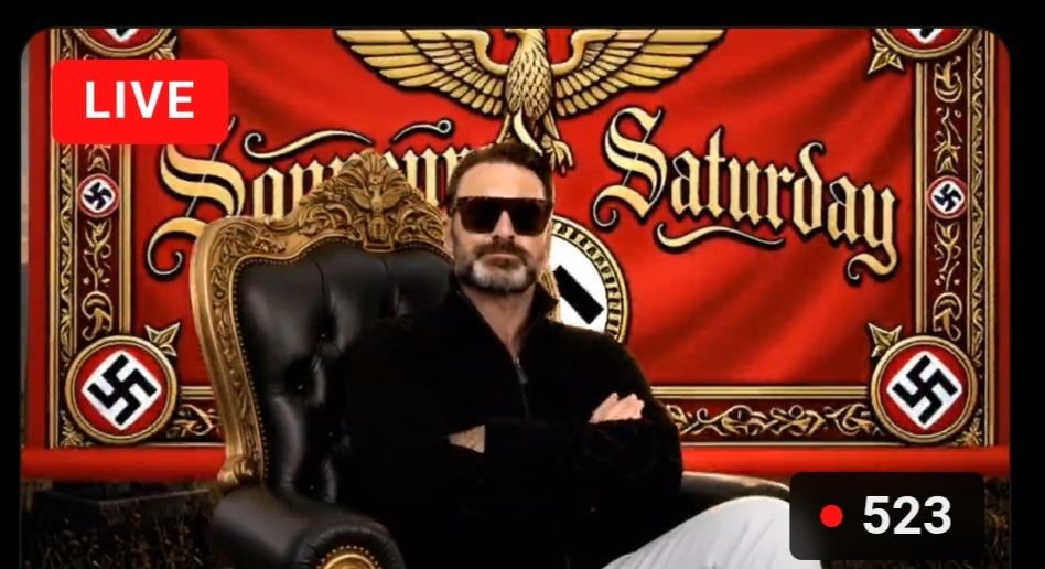 junkieatf's tweet photo. Goyimtv niggas be like its Sonnenrad Saturday https://t.co/7stw2uBjpc