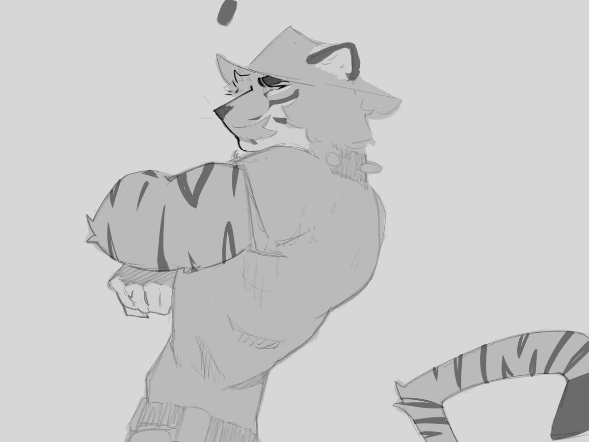 Toketoo_'s tweet photo. WIP of my boy, he looks like he’s in the mood to bite. https://t.co/CDqWbrUDn9