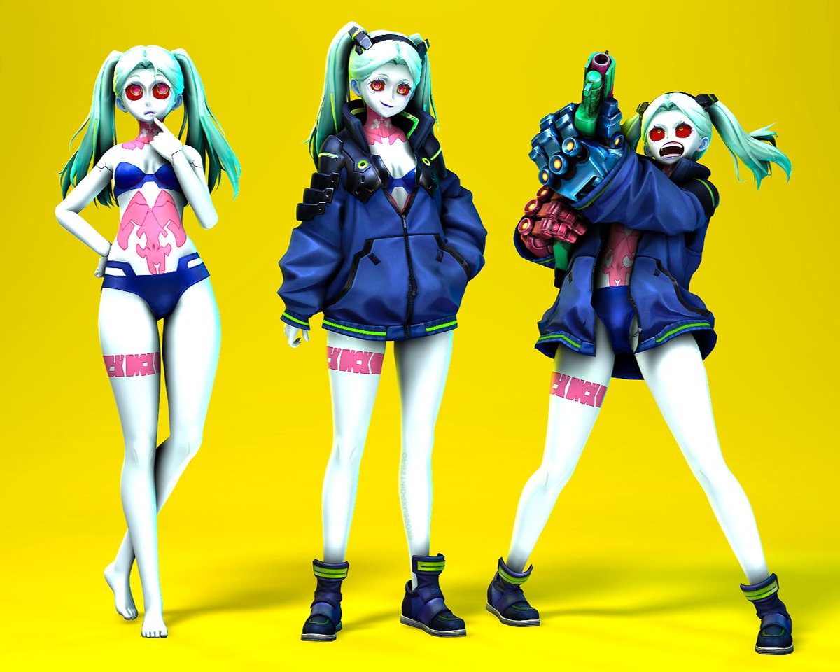 TheDoomguySFM's tweet photo. Looks like someone is finally here on SFMLab and its Rebecca from Cyberpunk Edgerunners, a model made by "PaletteLette" (his twitter died for some reason), so yall can finally check out that blueish cybernetic girl gobo!
#SFM #sourcefilmaker #cyberpunk2077 https://t.co/bBVnh46rSX