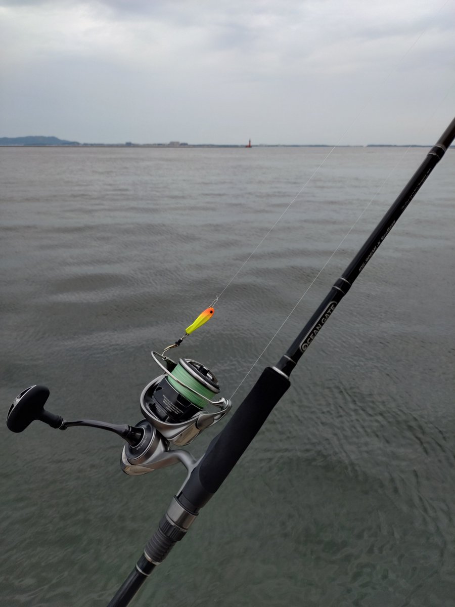 shoreriverFish's tweet photo. チーバスを1匹足元でバラしただけで終了。
誰だよ博多湾ベイト沸きまくりボイルしまくりって言ったやつ😀
ぶっ飛ばすぞこら😀 https://t.co/JxD8L583ct