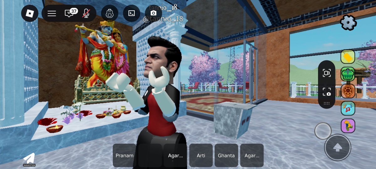 hloo__dear's tweet photo. Ravi Kishan spotted in Roblox 😭 https://t.co/D8jK8xAgY5