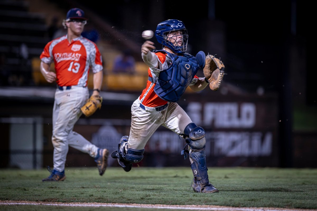 AmericanLegion's tweet photo. What a way to go out! 

Eliminated from the series, @Post54baseball won the first ALWS game in post history with a walkoff home run in the seventh inning Saturday night against @Post316Baseball 

Read the full recap at https://t.co/JDxp1IV5y1 https://t.co/bpKkRCLKSe