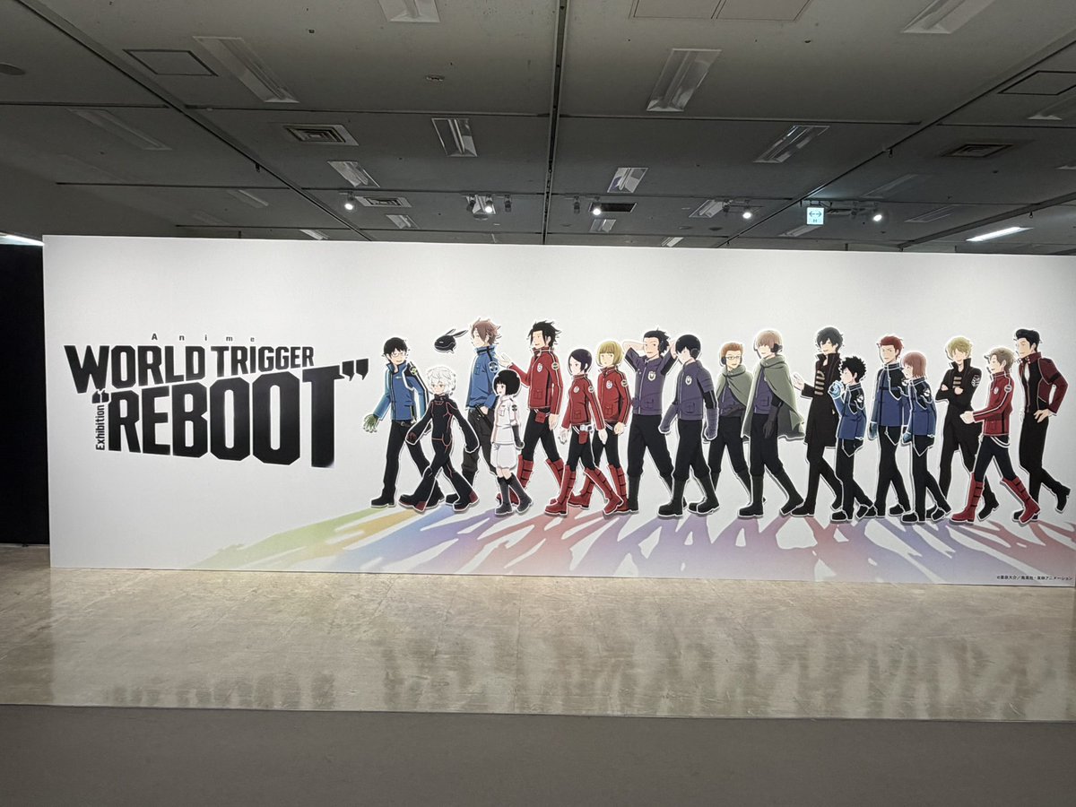 Scarlet_59's tweet photo. ワートリ展 https://t.co/GDWI8NKAb2
