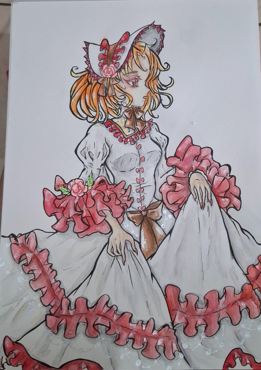 Annie35680's tweet photo. 原圖⬇️

#watercolor #doll https://t.co/jboKx4uHS0