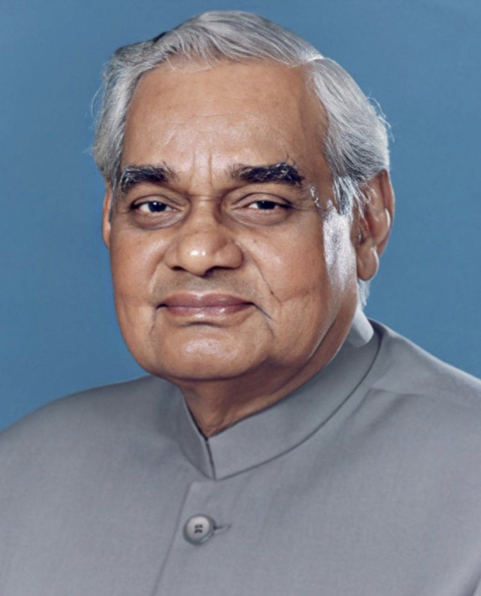 Amitha1999's tweet photo. @narendramodi Atal Bihari Vajpayee was not just a leader he was a rare blend of wisdom, humility, courage, and grace. Leaders like him are born once in a generation. https://t.co/495LObHWmn