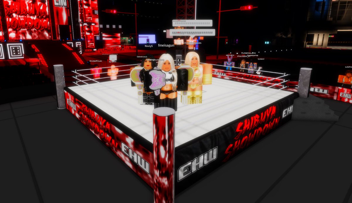7WatchMe's tweet photo. YOU ARE NOW IN THE PRESENCE OF THE GREATEST WOMAN’S CHAMPIONS IN EHW!!! WE SHOWED UP AND SHOWED OUT… #ANDNEW https://t.co/AlIVOJS7Hn