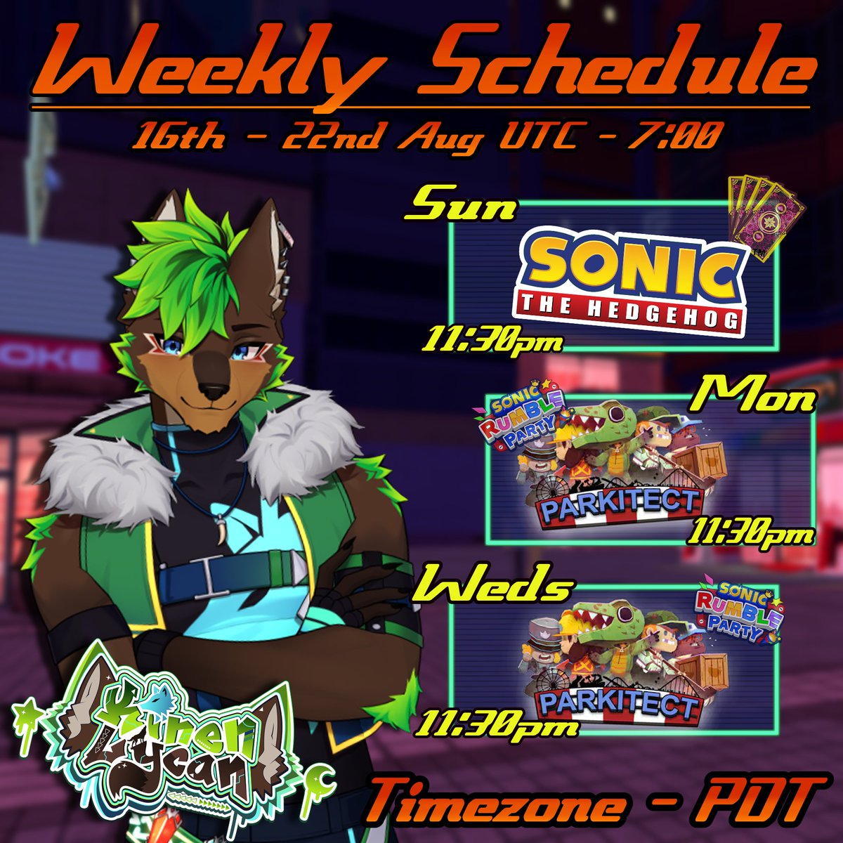 KinenLycan's tweet photo. 🐺 Sonic Park 2 🎢

Streams: 
Sonic Series (Sonic the Hedgehog 2, Maybe 3)
Parkitect

More coasters and more Sonic (hopefully no issues this time) https://t.co/VJhtaDUhvN