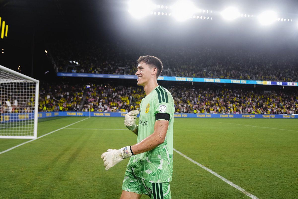 NashvilleSC's tweet photo. 🤝 First NSC assist
☝️ Held best attack in MLS to one goal
🔋 Only NSC player to play every @MLS minute in 2026

Brian does it all 🤩 https://t.co/w2Mqotqvp6