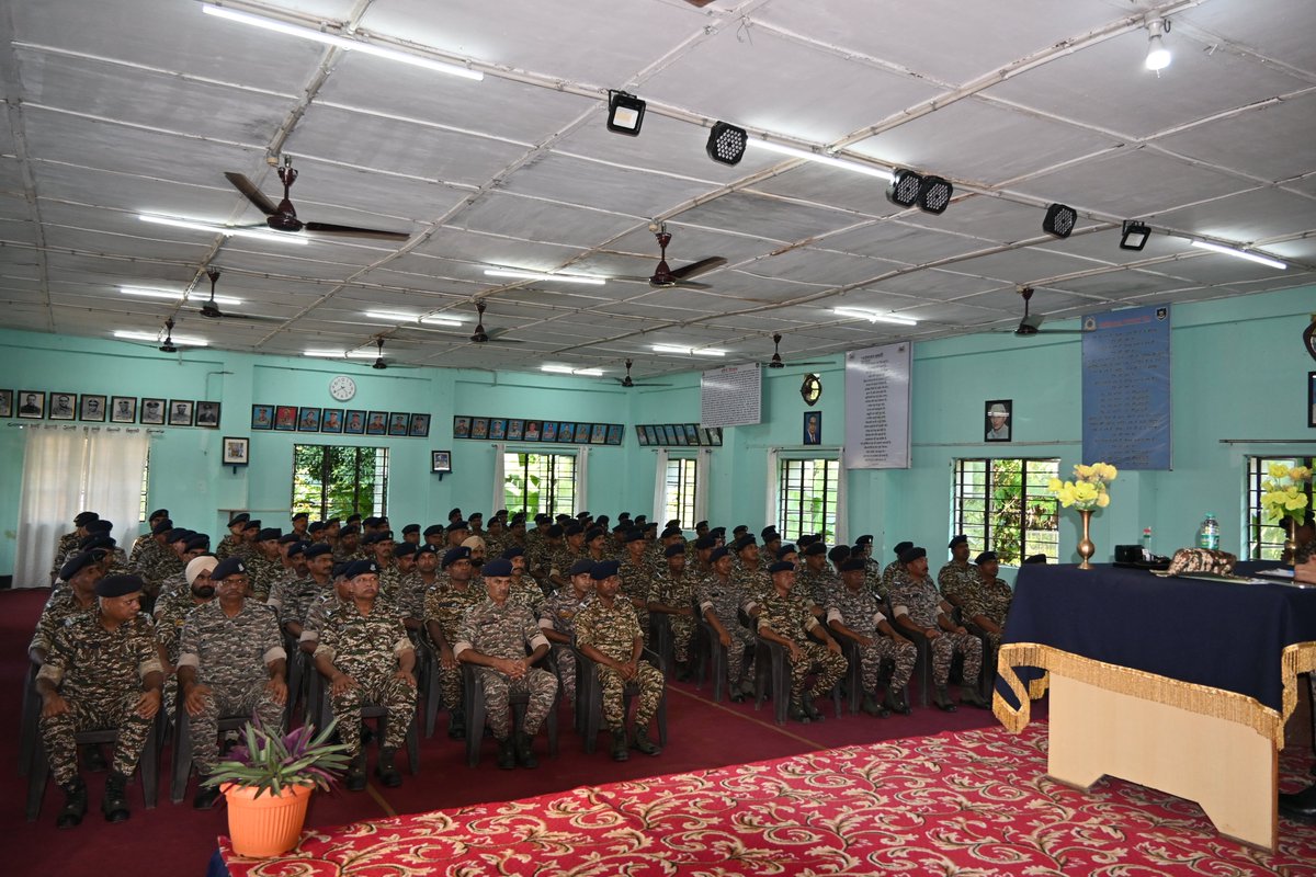 87_bncrpf's tweet photo. Closing ceremony of 9th Batch PI Training  was conducted at HQ/87 Bn CRPF on 14/08/2026. The  ceremony was chaired by Comdt-87 Bn and graced by other senior officers of Units under Ops Tac JBM.
@crpfindia @DigopsJiribam @mnp_2018 https://t.co/p6Ss2UVLQx