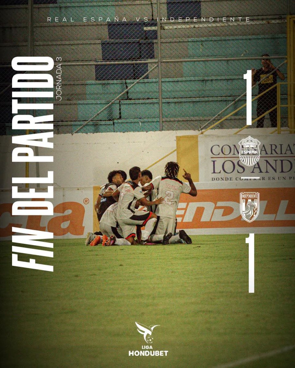 CAISiguatepeque's tweet photo. Final del encuentro 🐾
Jornada 3 de la Liga Nacional Hondubet
Nixon Cruz 47’ (1-0)
Oscar Cabrera 74’ (1-1)
Punto cómo visitante importante
#Gentebuena
#Gentevaliente
#Somospantera 🐾 https://t.co/3HhMqFojdB
