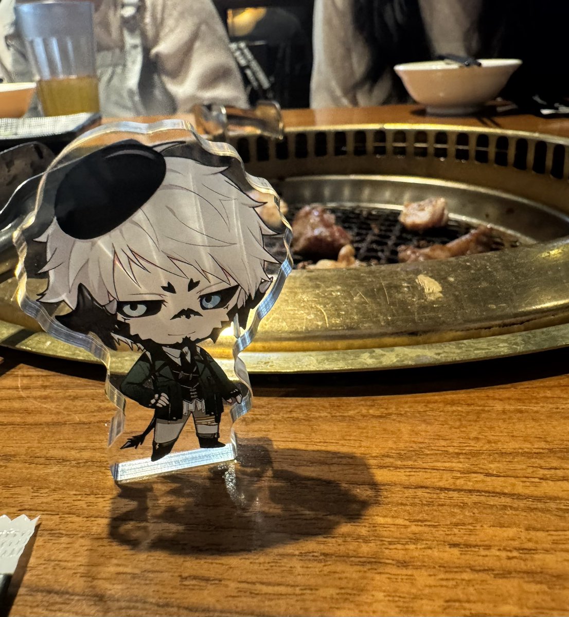 kaede09060's tweet photo. 昨天跟朋友們的燒肉
點著點著突然整盤白色杏鮑菇自由好好笑😂 https://t.co/A5jXSlYTEy